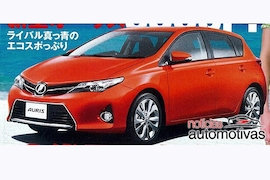 Toyota Auris Internet-Ausschnitt