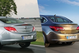 Vergleich Opel Astra Opel Insignia