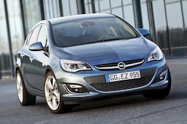Opel Astra Facelift 2012