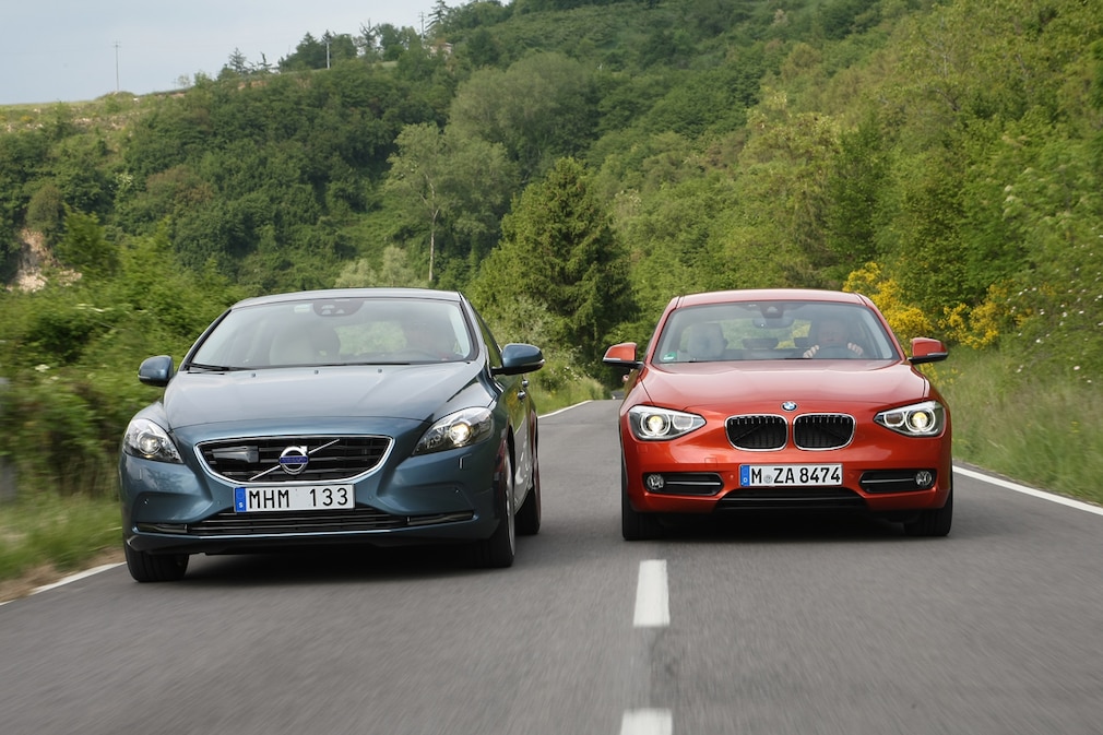 BMW 1er Volvo V40