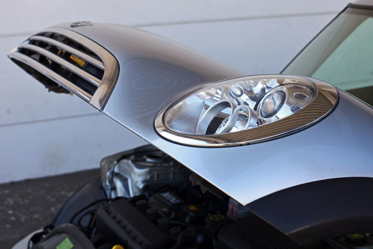 Mini Cooper: Motorhaube
