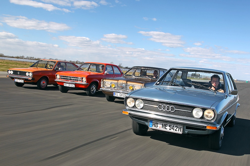 VW Passat GLS Opel Ascona 1.6 Ford Taunus 1600 GXL Audi 80 GL