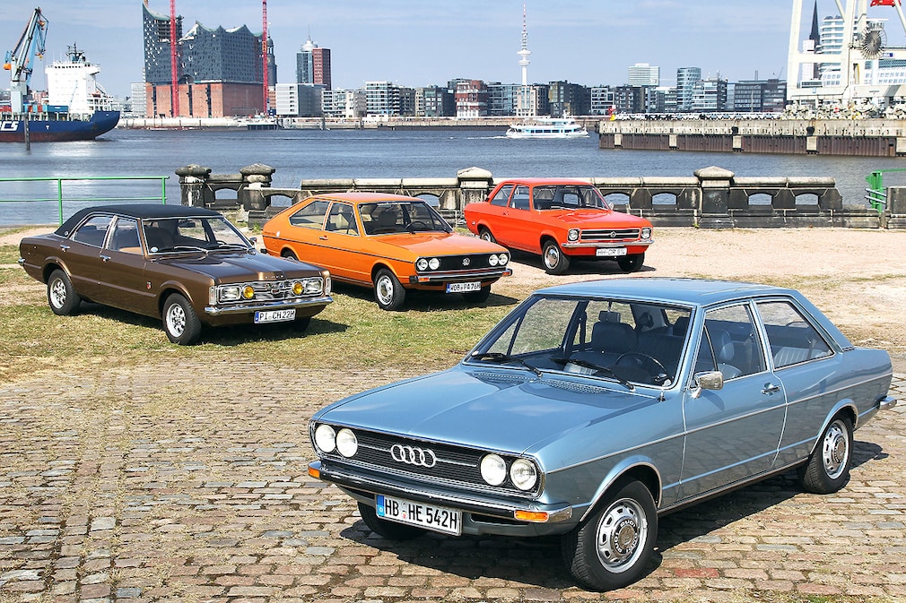 Ford Taunus 1600 GXL VW Passat GLS Opel Ascona 1.6 Audi 80 GL