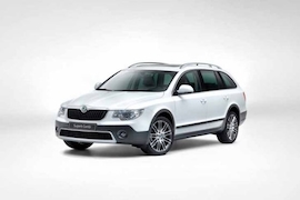 Skoda Superb Combi im Outdoor-Look