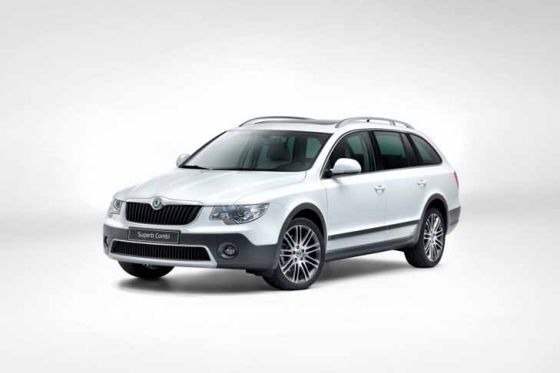 Skoda Superb Combi im Outdoor-Look