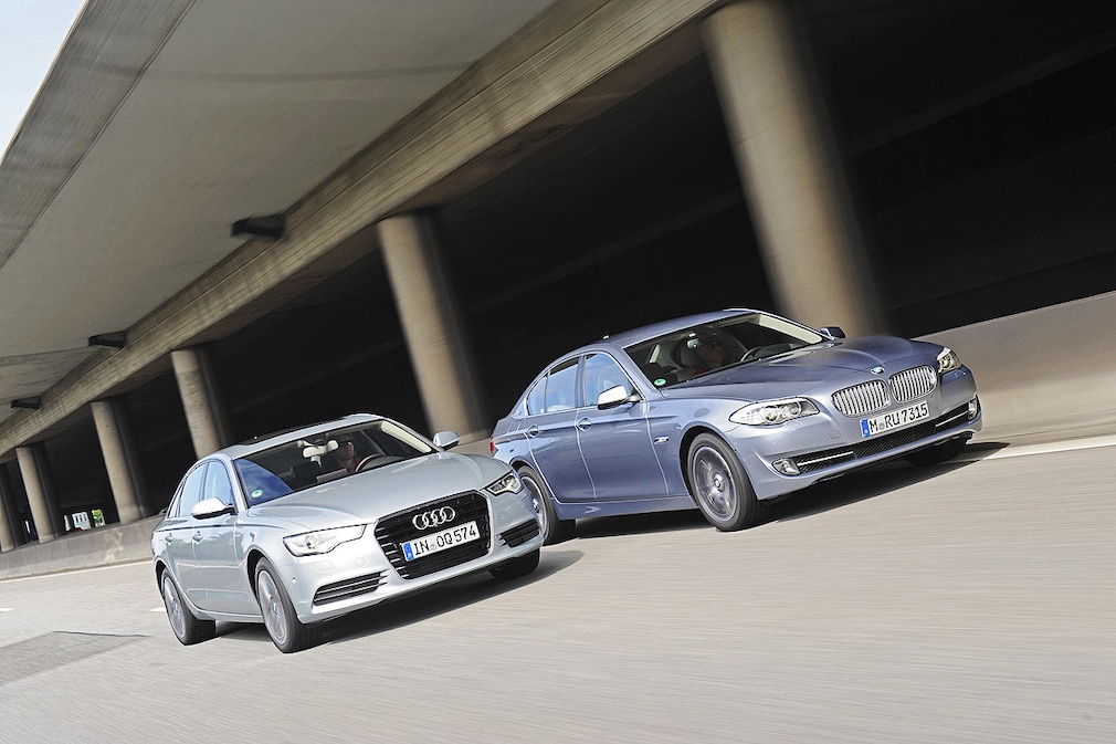 Audi A6 Hybrid BMW Active Hybrid 5