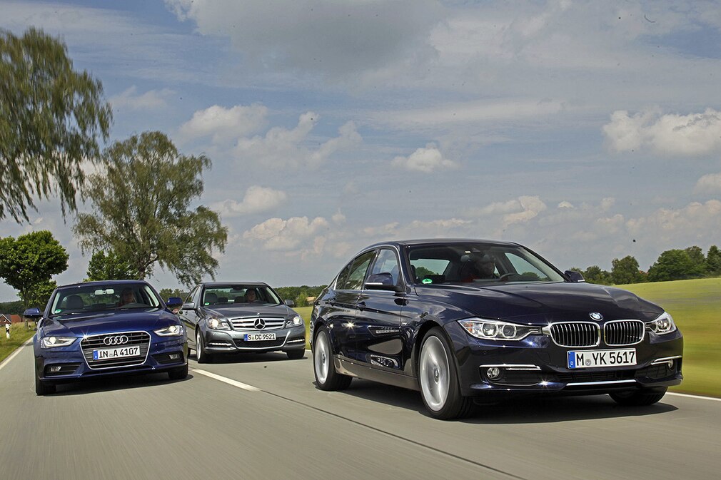 Audi A4 BMW 3er Mercedes C-Klasse