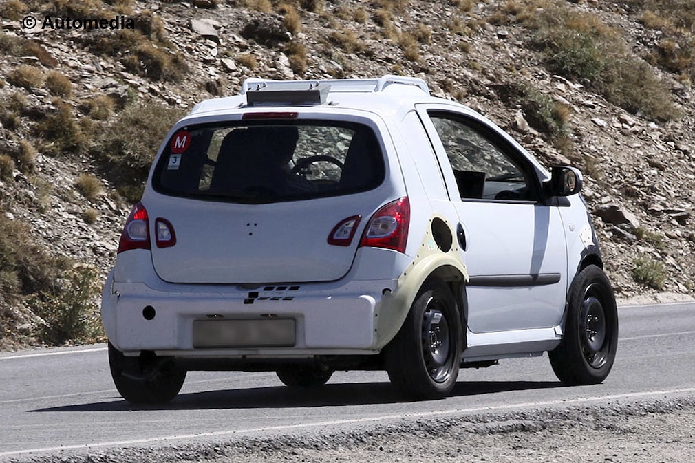 Erlkönig Smart fortwo