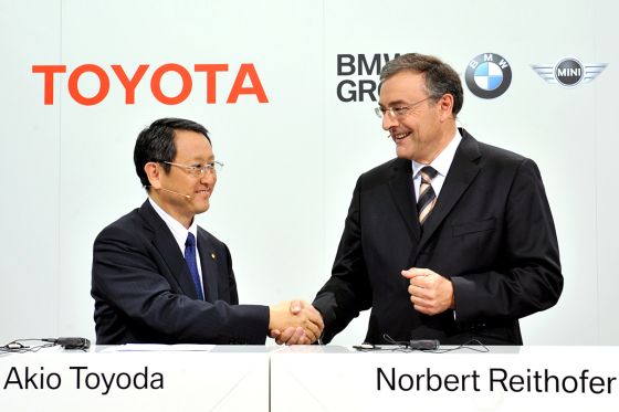 BMW und Toyota planen Zusammenarbeit BMW und Toyota planen Zusammenarbeit