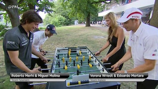 Kickern bei der DTM