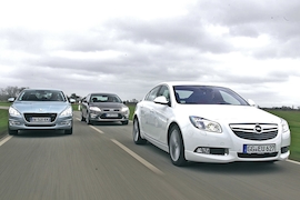 Peugeot 508, Opel Insignia, Ford Mondeo