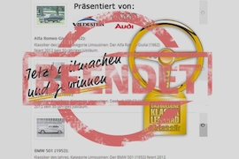 Das Goldene Klassik-Lenkrad 2012