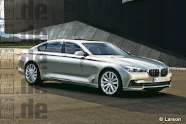 BMW 7er Illustration