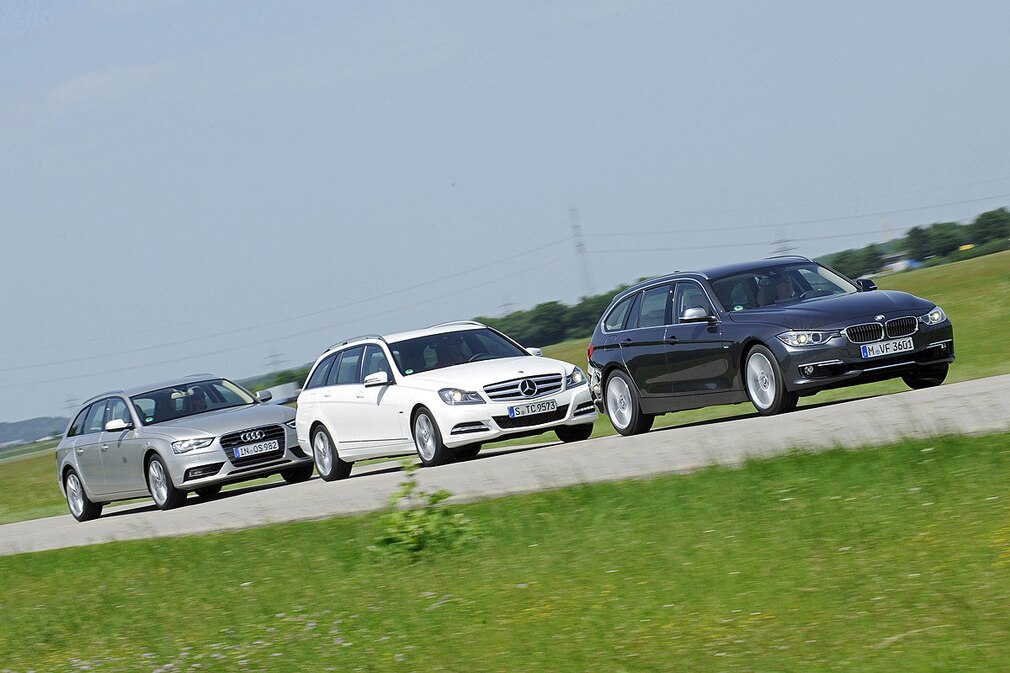Audi A4 BMW 3er Mercedes C-Klasse
