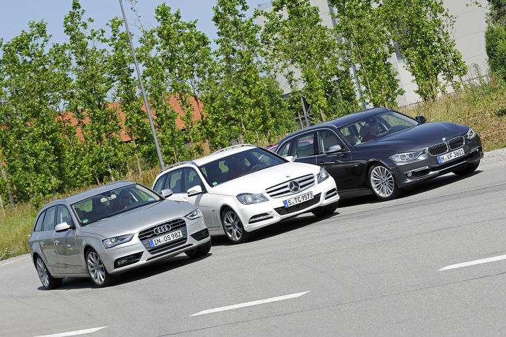 Audi A4 BMW 3er Mercedes C-Klasse