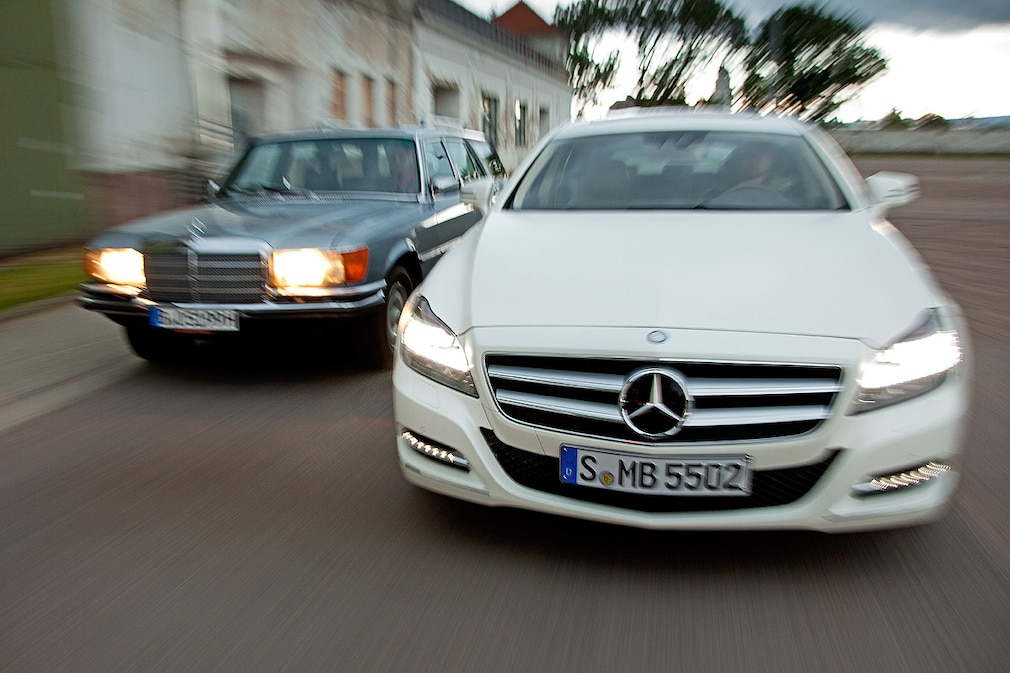 Mercedes 450 SEL Crayford, Mercedes CLS 250 CDI Shooting Brake