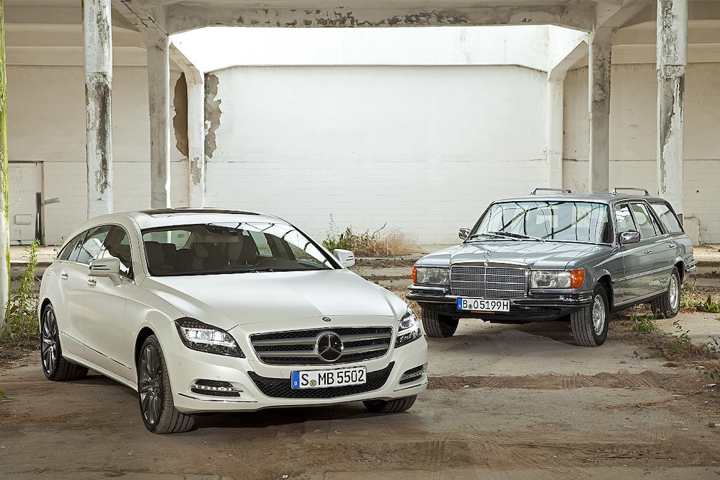 Mercedes CLS 250 CDI Shooting Brake, Mercedes 450 SEL Crayford
