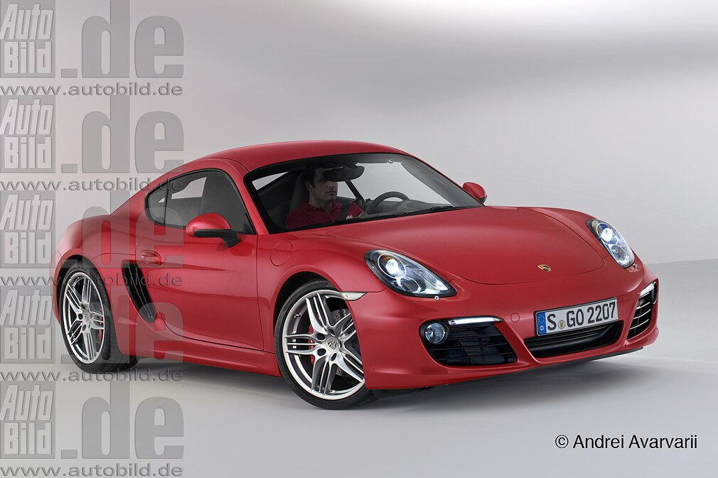 Porsche Cayman II Illustration