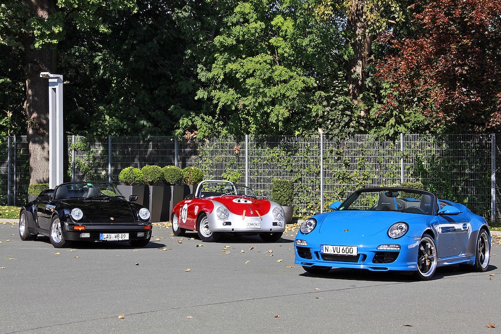 Porsche 911 Speedster (G-Modell), Porsche 356 A Carrera GT Speedster, Porsche 911 Speedster (997)