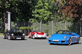 Porsche 911 Speedster (G-Modell), Porsche 356 A Carrera GT Speedster, Porsche 911 Speedster (997)