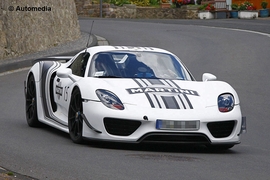 Porsche 918 Spyder Erlkönig