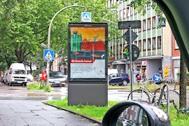 Werbung als Unfallfalle