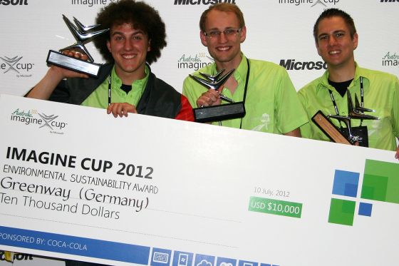 Elia Franke, Christian Brüggemann und Helge Holzmann (v.l.)