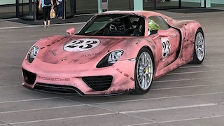 Porsche 918 Spyder, 911 RSR, 917/20 "Pink Pig"