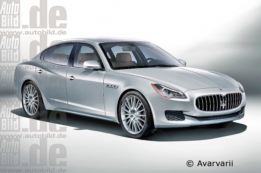 Maserati Quattroporte Illustration