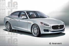 Maserati Quattroporte Illustration