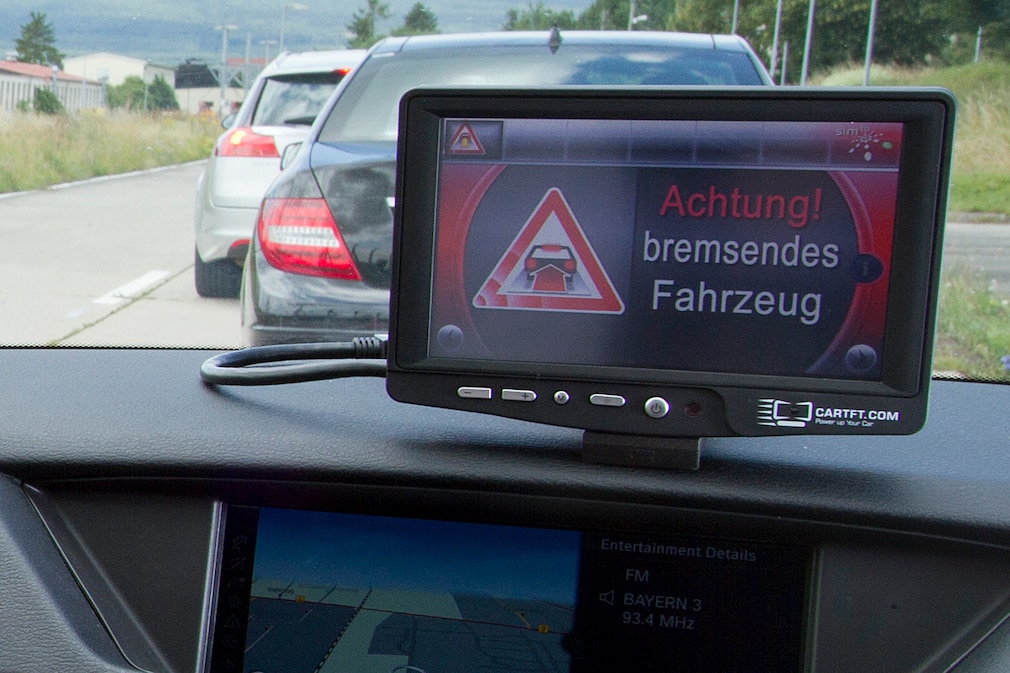 simTD Forschungsprojekt Car-to-X 2012