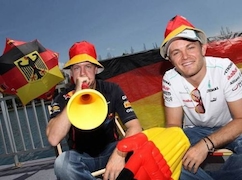 Deutschlands große Hoffnungen: Sebastian Vettel und Nico Rosberg