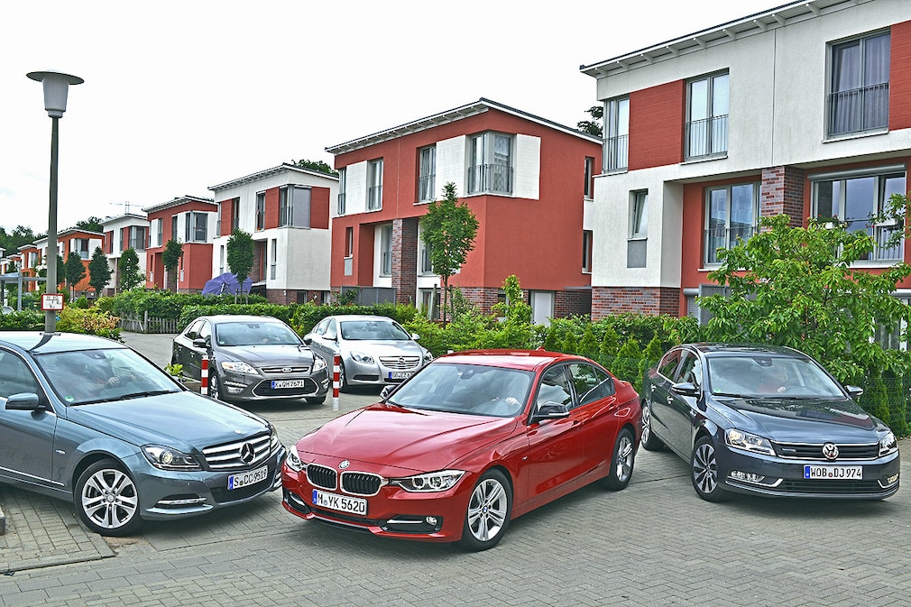 BMW 3er Ford Mondeo Mercedes C-Klasse Opel Insignia VW Passat