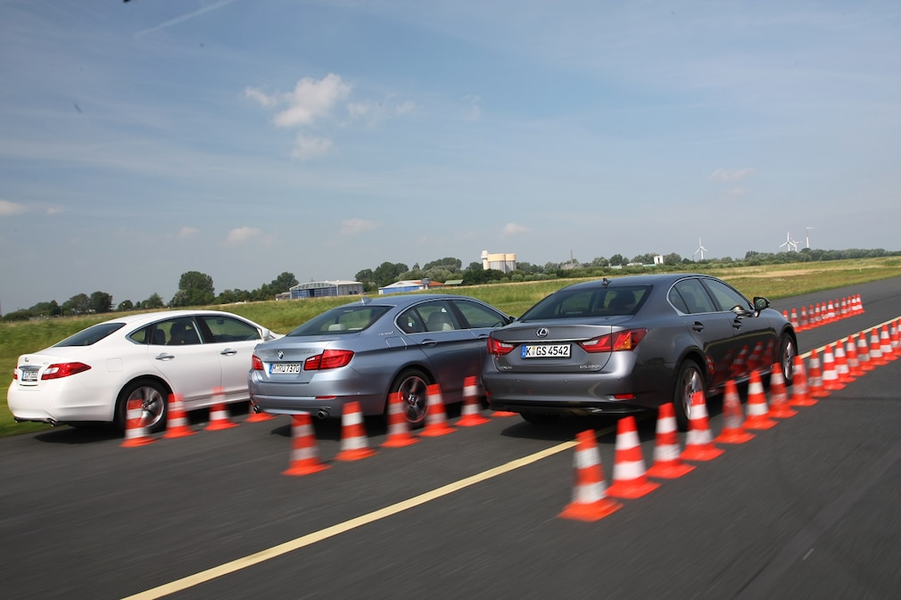 BMW 5er Infiniti M Lexus GS