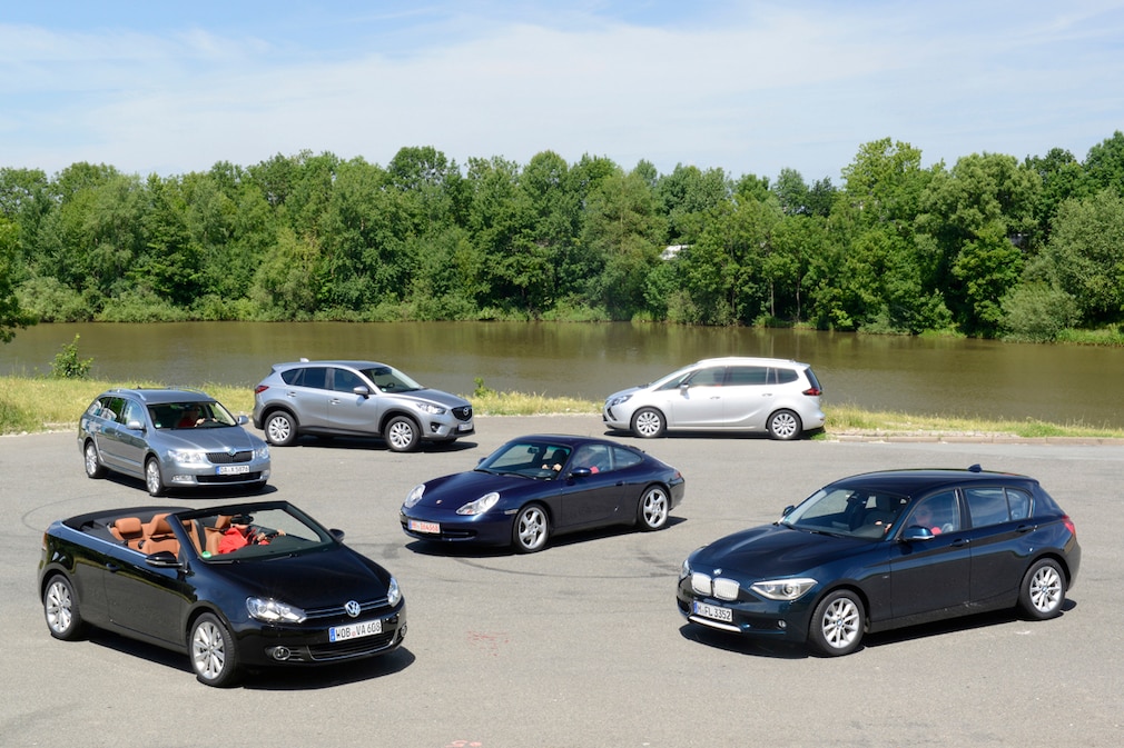Sechs Autotypen für 26.000 Euro