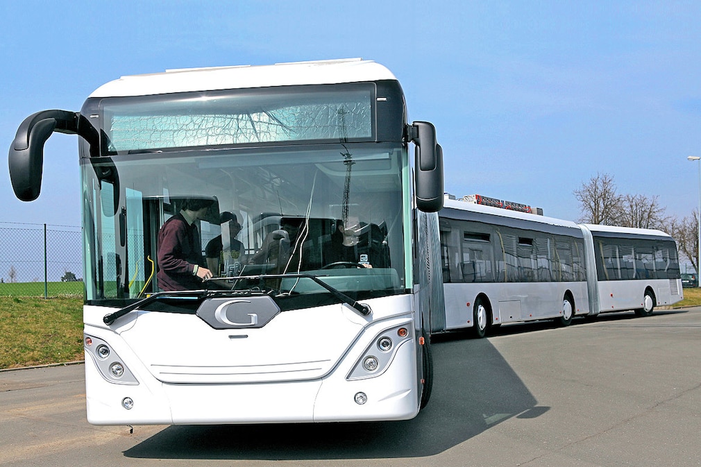 AutoTram der längste Bus der Welt