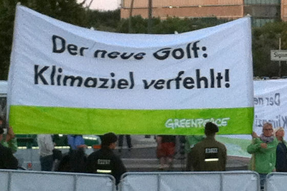 Greenpeace gegen Golf VII