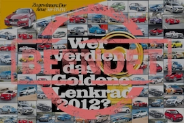 Das Goldene Lenkrad 2012