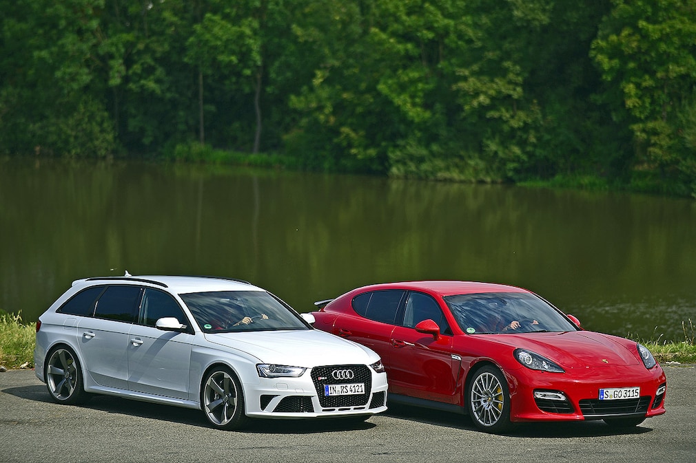 Audi RS 4 Avant, Porsche Panamera GTS