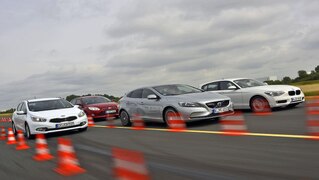 Kia Cee'd 1.6 CRDi, Ford Focus 1.6 TDCi, Volvo V40 D2, BMW 116d