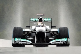 Michael Schumacher im Mercedes W03