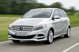 Mercedes B 200 Natural Gas Drive: Autosalon Paris 2012