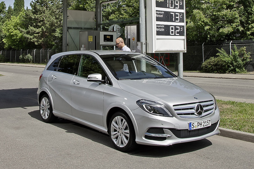 Mercedes B 200 Elektro/Erdgas