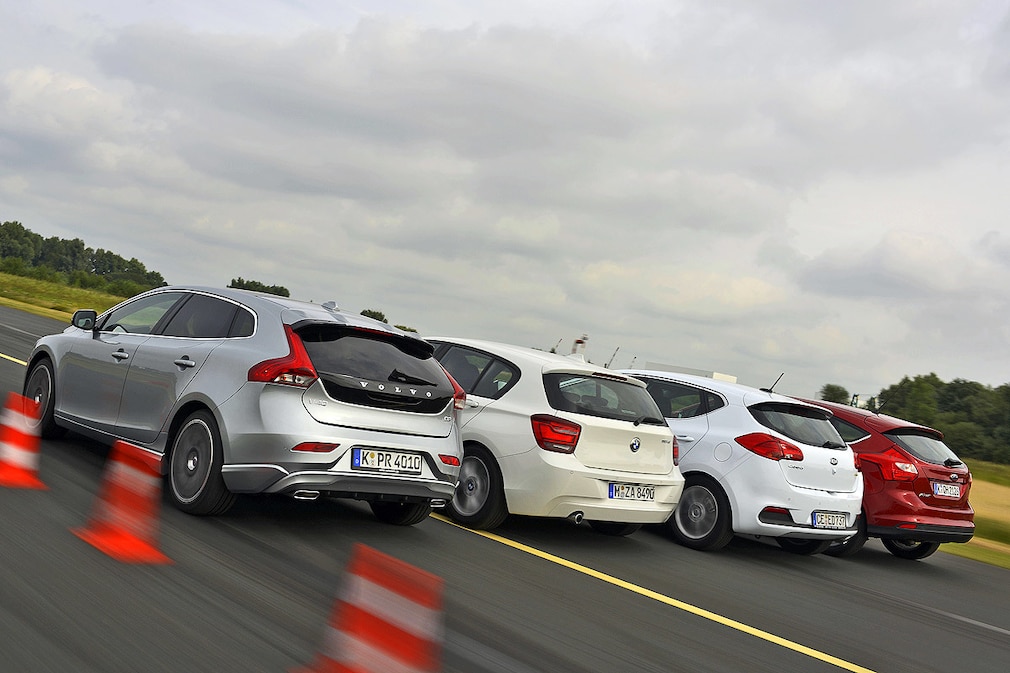 BMW 1er Ford Focus Kia cee'd Volvo V40