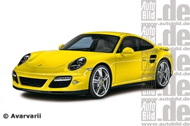 Porsche 911 Turbo Illustration