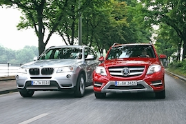 BMW X3 Mercedes GLK
