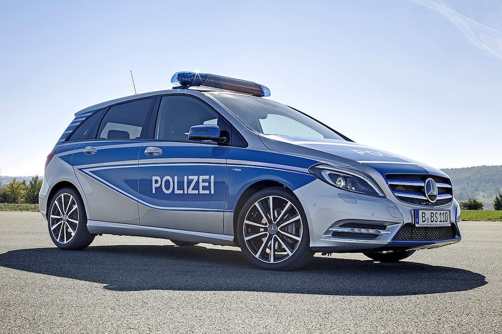 Mercedes B-Klasse Polizei