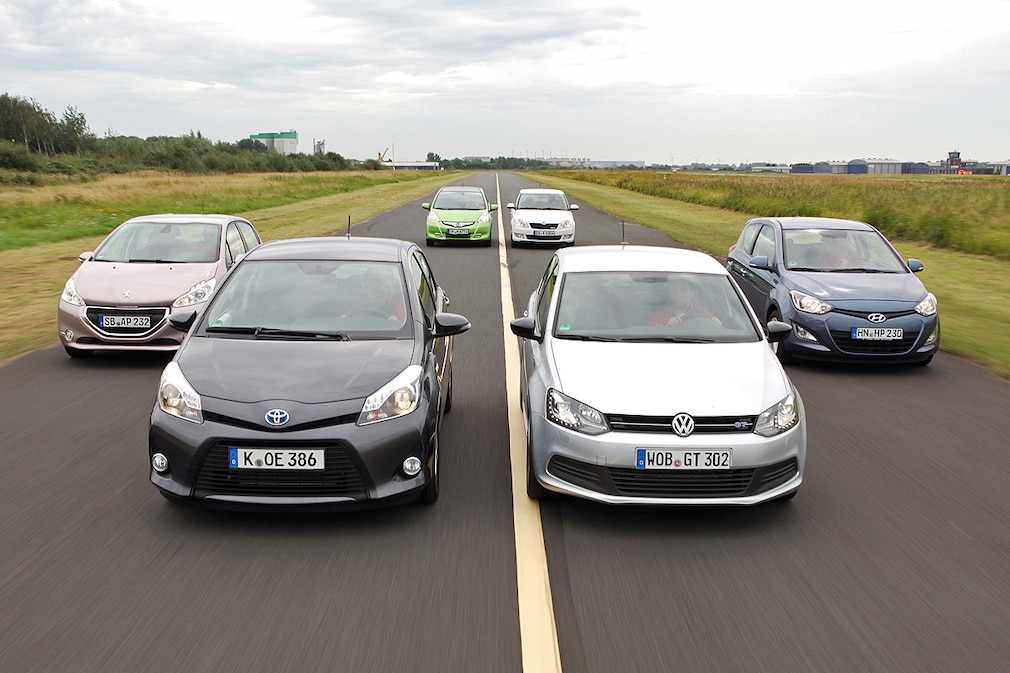 Sechs kleine Spritsparer