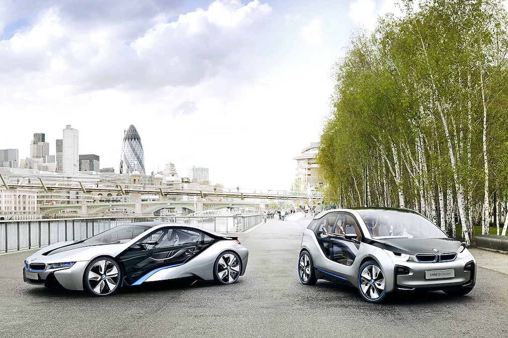 BMW i8 Concept und i3 Concept