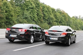 Opel Insignia 1.6 Turbo Chevrolet Malibu 2.4